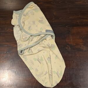 SwaddleMe Original Swaddle Yellow Sloth Jungle Print
